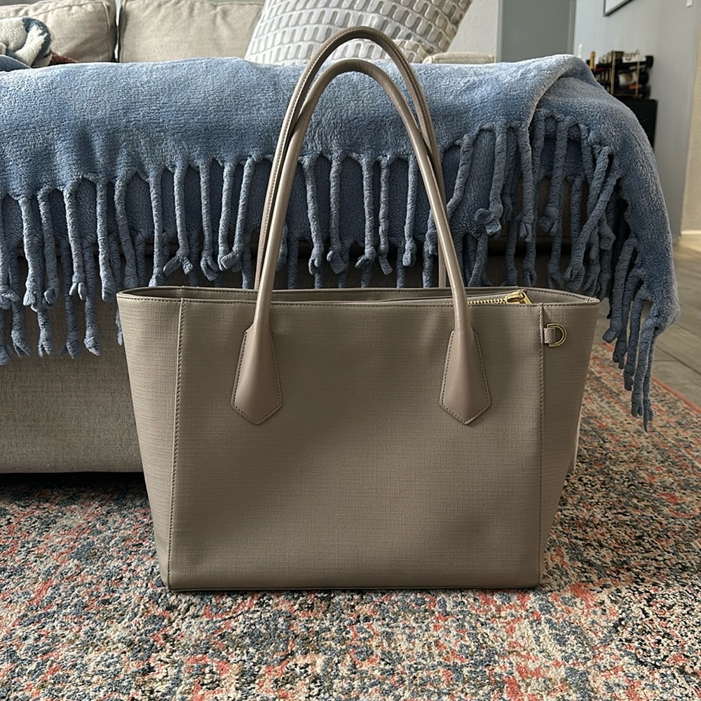Dagne Dover Signature Tote - Legend - Bleecker Blush